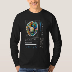 T-shirt Fleur esthétique Kidcore d'argot japonais