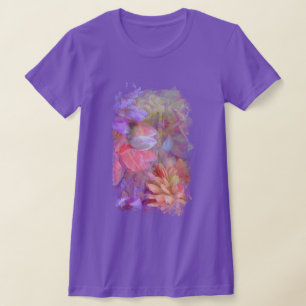 T-shirt Fleur Fée Double exposition Imaginaire Art