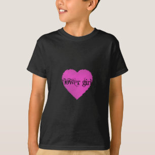 T-shirt Fleur fille