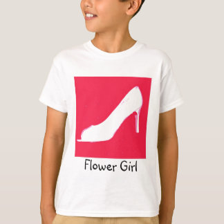 T-shirt Fleur fille