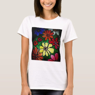 T-shirt fleur fleurie