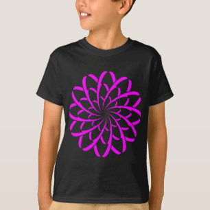 T-shirt Fleur géométrique 02