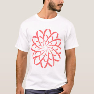 T-shirt Fleur Géométrique 02