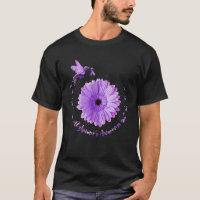 Fleur Gerbera de colibri et pourpre Alzheimer