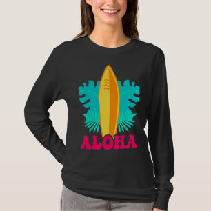 T-shirt Fleur hawaïenne Hawaii Island Summer Beach Vacatio