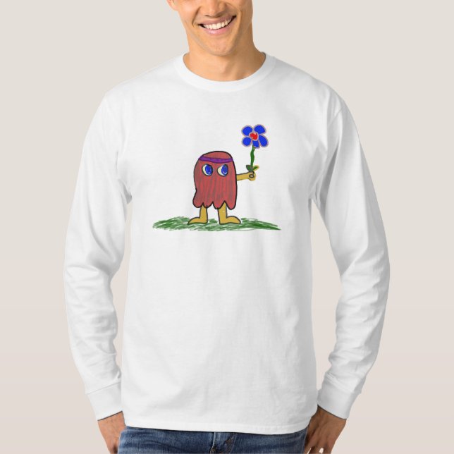 T-shirt Fleur Hippie Dippy (Devant)