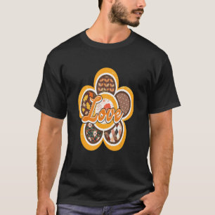 T-shirt Fleur Hippie Paix Amour Âme Heureuse 12