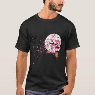 T-shirt Fleur japonaise Al Sakura Cherry Blossom