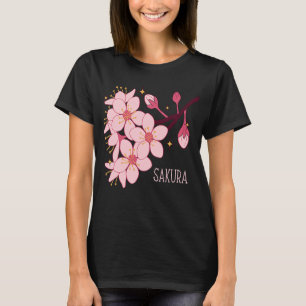 T-shirt Fleur japonaise de fleurs de cerisier Sakura Tree