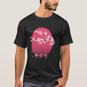 T-shirt Fleur japonaise de fleurs de cerisier Sakura Tree 