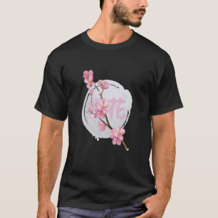 T-shirt Fleur Japonaise Sakura Cherry Blossom Et Mo