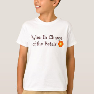 T-shirt fleur, Kylie : Responsable des pétales