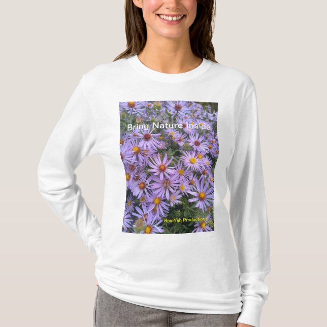 T-shirt Fleur Lilac (Devant)