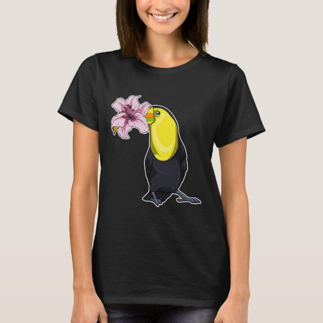 T-shirt Fleur Lily Toucan (Devant)