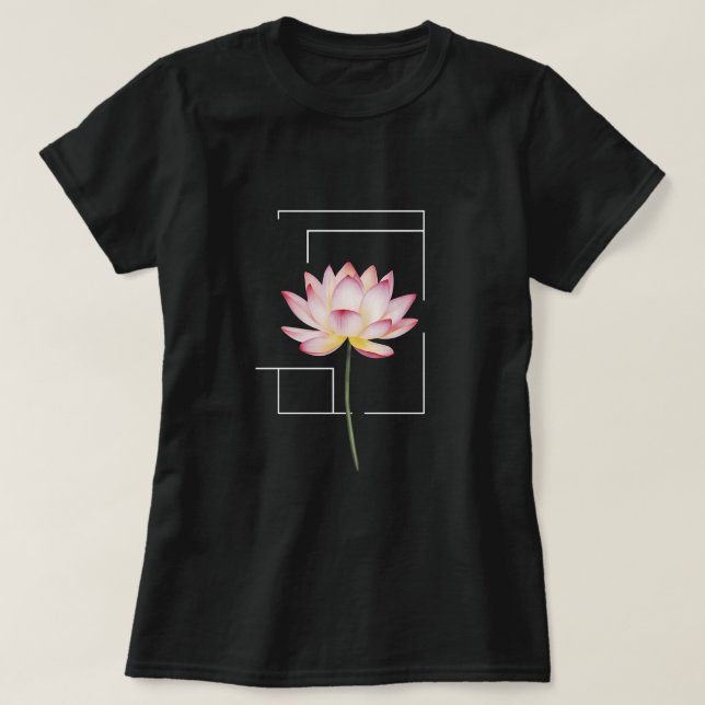 T-shirt Fleur Lotus (Design devant)