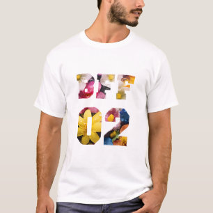 T-shirt Fleur Meilleurs amis pour 3 - BFF 02