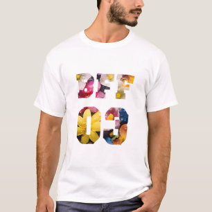 T-shirt Fleur Meilleurs amis pour 3 - BFF 03