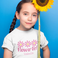 Fleur mignonne Fille Rose Faisy Personnalisée Fill