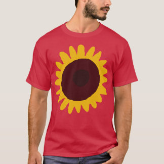 T-shirt Fleur minimale Abstraite