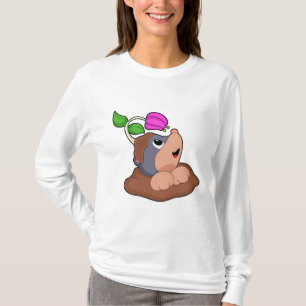 T-shirt Fleur Mole Earth