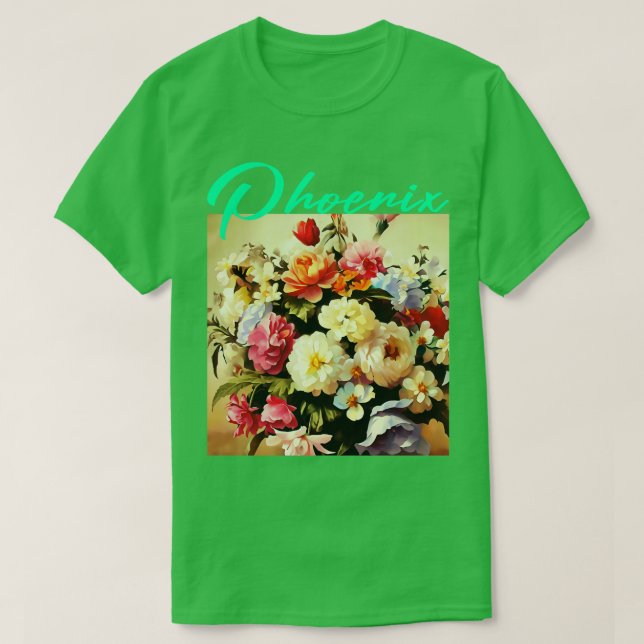 T-shirt Fleur Phoenix (Design devant)