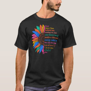 T-shirt Fleur Rétro Chère Maman Danse Derrière Moi Envoi