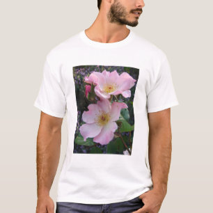 T-shirt Fleur Rose rose