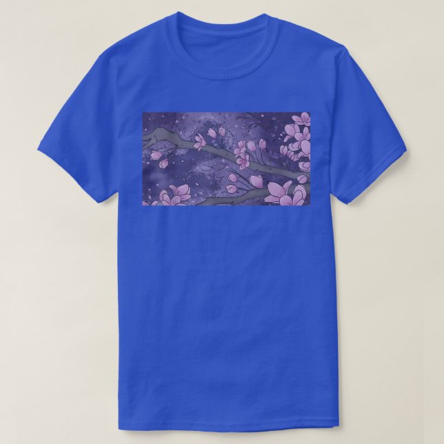 T-shirt Fleur Sakura Japonaise Belle Fleur de cerise Tr (Design devant)