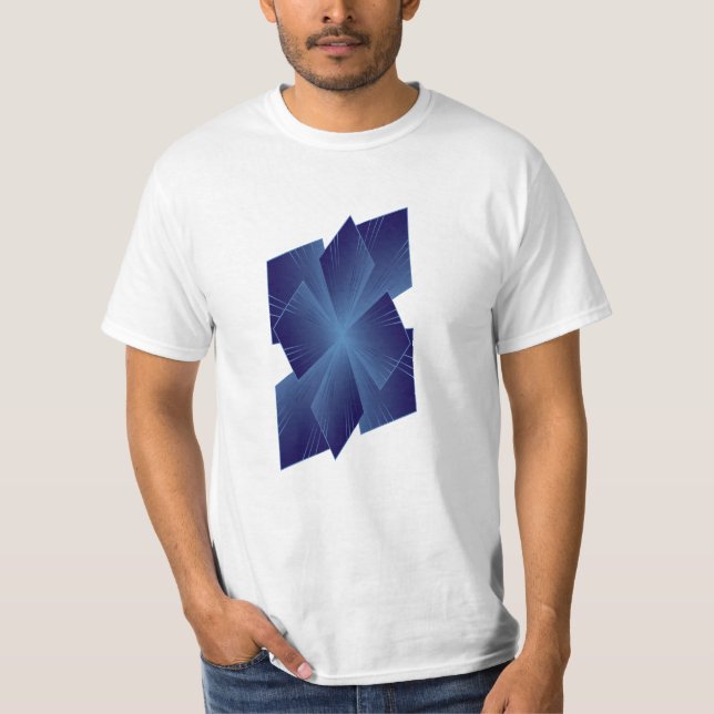 T-shirt Fleur Sapphire (Devant)