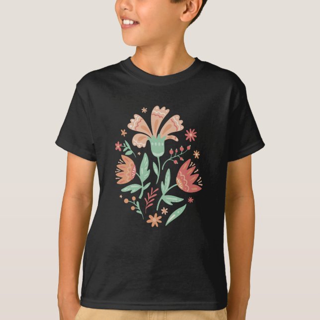 T-shirt Fleur sauvage (Devant)
