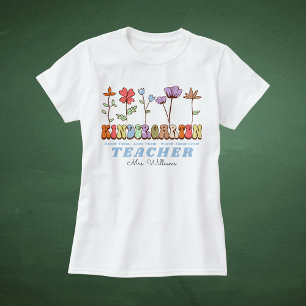 T-shirt Fleur sauvage Apprendre l'amour grandir jardin d'e