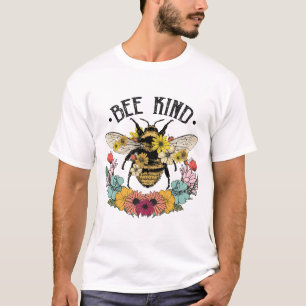 T-shirt Fleur sauvage d'abeille