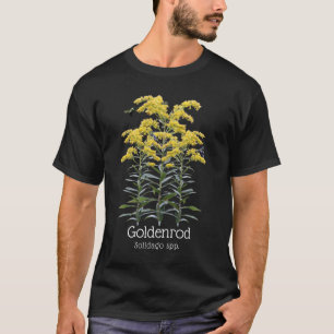 T-shirt Fleur sauvage et pollueur de Goldenrod Solidago