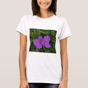 T-shirt Fleur sauvage Fuchsia Spiderwort Hot Springs Cadea