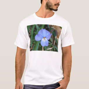 T-shirt Fleur sauvage Oiseaux-Pied Violet IV sources therm