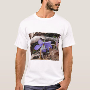 T-shirt Fleur sauvage Oiseaux-Pied Violet Sources thermale