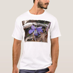 T-shirt Fleur sauvage Oiseaux-Pied Violet Sources thermale