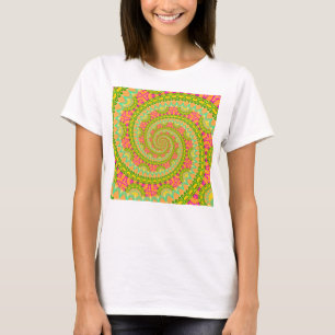 T-shirt Fleur Spirale SUNNY