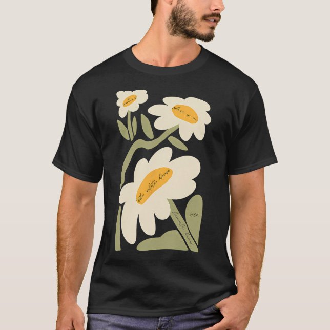 T-shirt Fleur subtile Kamala Harris Boho Floral 1 (Devant)
