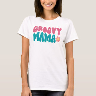 T-shirt Fleur super Mama