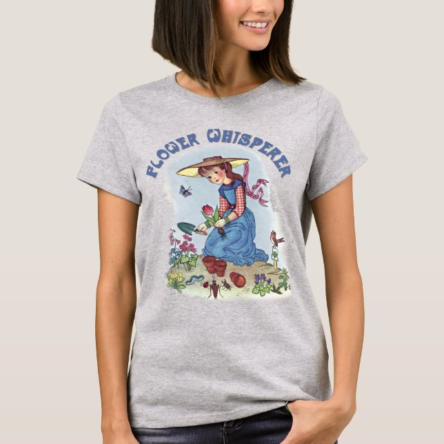T-shirt Fleur Whisperer (Devant)