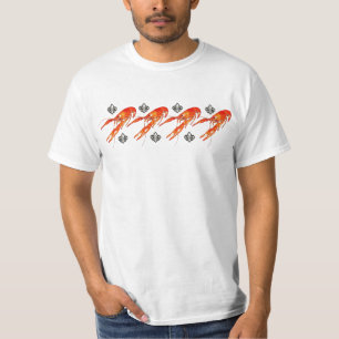 T-shirt fleurdelis 2 d'écrevisses