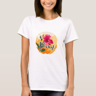 T-shirt Fleuriste