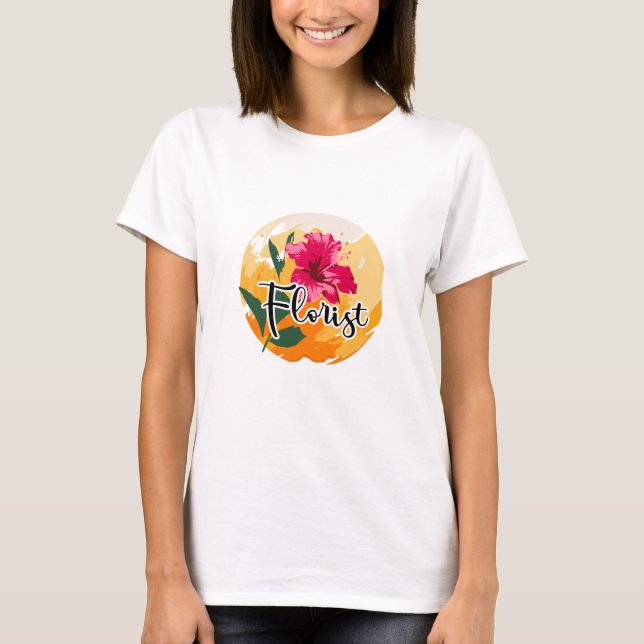 T-shirt Fleuriste (Devant)