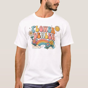 T-shirt Fleuriste Commerçant en Fleurs Arrangement Floral