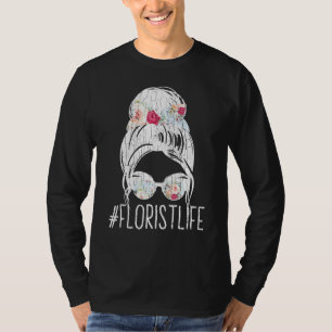 T-shirt Fleuriste Fleurs de vie Plante Gardener Graphic