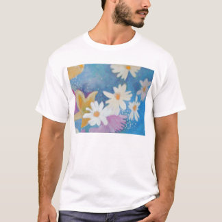 T-shirt fleurs