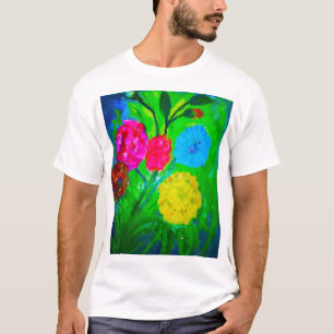 T-shirt Fleurs