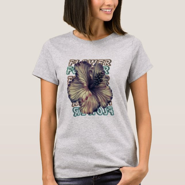 T-SHIRT FLEURS (Devant)