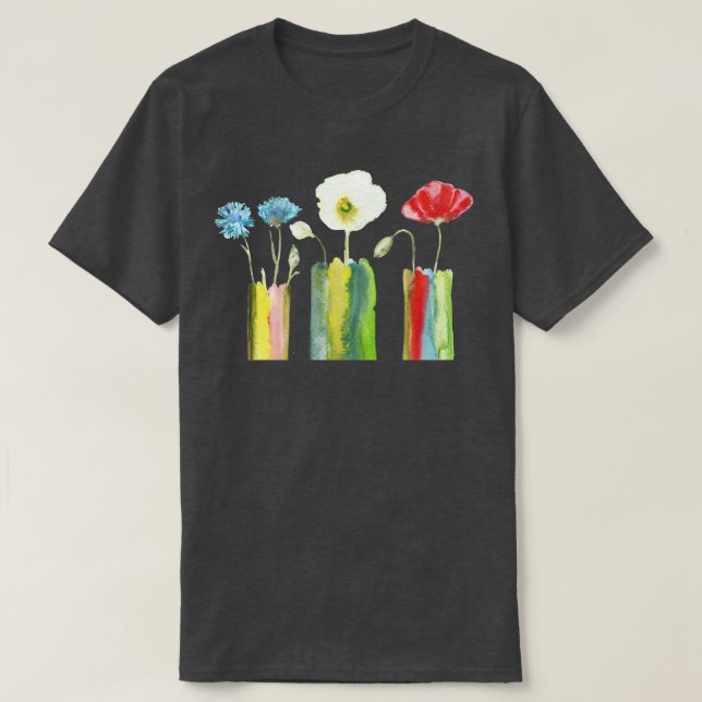 T-shirt Fleurs (Design devant)